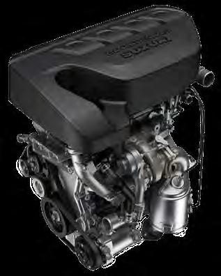 4-Liter-Boosterjet- Turbomotor 140 PS starker Vierzylinder mit