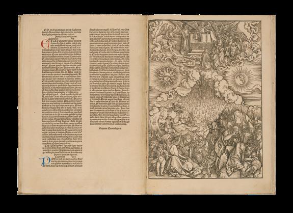 PRESSEBILDER Albrecht Dürer, Der Fall der Sterne, aus: Albrecht Dürer, Apocalipsis cu[m]