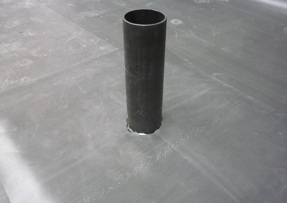 3. Rohrdurchführungen (Für Rohre mit einem Durchmesser < 300 mm, von oben
