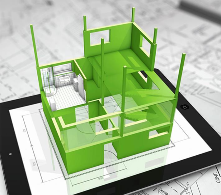 Planung Nutzung eines 3D-Modells zur Kostenermittlung & Terminplanung Automatische Fortführung der Kostenermittlung bei