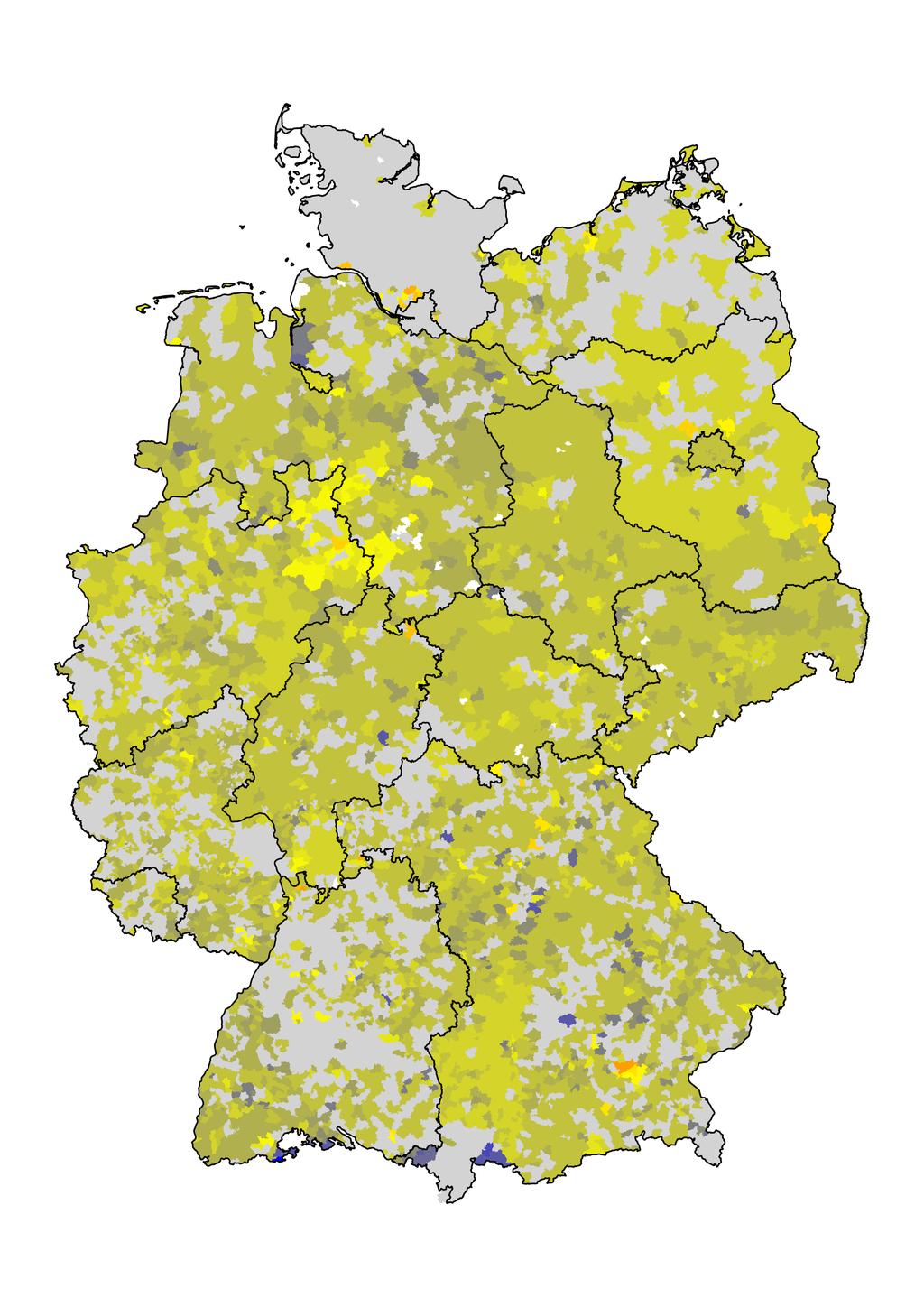 E WIE EINFACH: Sehr selektive lokale Angebote E WIE EINFACH ist von einigen Gebieten Norddeutschlands und Baden-Württembergs abgesehen prinzipiell in ganz Deutschland präsent.
