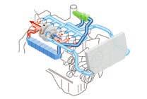 Schalldämpfer Abgasrückführung (AGR) Die gekühlte Abgasrückführung ist eine marktbewährte Komponente der Komatsu- Motoren.