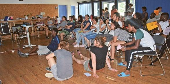 Unter der Leitung von Miriam Staufenbiel (vormals: Elsinghorst) arbeitete die Jugendakademie zusammen mit den Partnerorganisationen Achieve More!