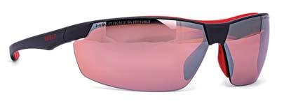 In eld Brille Flexor Plus Outdoor Besonders leichte Schutzbrille Kennzeichnung Fassung: GA 166 FT CE Scheibe: Polycarbonat UV-Schutz: 100% Bügel: Easy Fit Soft Extrem fl exibel und robust Nasenaufl