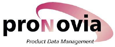 Transformation Pronovia Lösungen und Produkte für SAP PLM