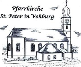 GOTTESDIENSTE IN VOHBURG Sonntag, 22. Jan.: 3. SONNTAG IM JAHRESKREIS Lichtmess-Kerzenspende; Kollekte f. d. Familien- u. Schulseelsorge 08.15 Uhr Messfeier in Menning 09.30 Uhr St. Peter: Hl.