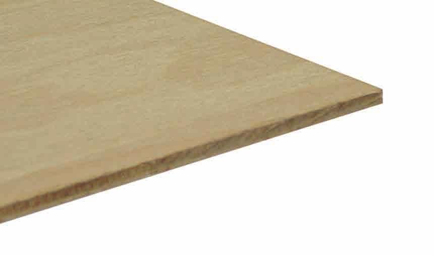 Zuschnitt Sperrholz Tischlerplatten Durch die Schichtverleimung handelt es sich um stabile und gleichzeitig leichte Platten.