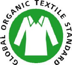 Global Organic Textile Standard (GOTS) Eines der bekanntesten Textil Siegel Inhaber des Standards sind die Global Standard GmbH /die International Working Group on Global Organic Textile Standard