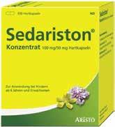 Sedariston Konzentrat 100 Hartkapseln statt 22,60 1) 16,98 Achten Sie auf weitere