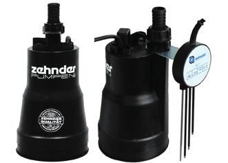 Schmutzwassertauchpumpen Flachsauger FSP Absaugung ab 15 mm und bis 1 mm (wischtrocken) Automatikmodus inkl. Alarm in Kombination mit ENS 1.