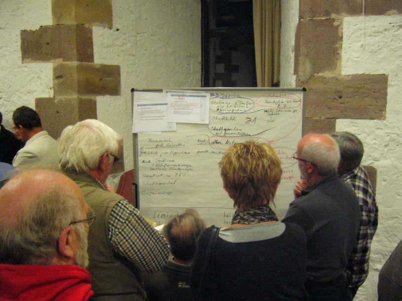 Kommunaler Leitbildprozess Diskursiver Prozess Auftaktveranstaltung mit 100 Personen 3 gesamtkommunale Workshops mit 40-70 Personen Inhaltliche