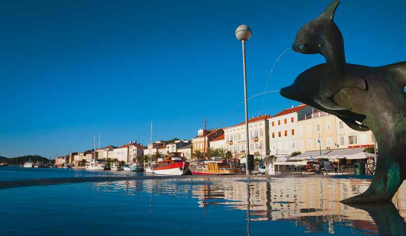 Die höchsten Gipfel sind Sis mit 648 m und Gorice mit 650 m auf Cres und Osoršćica auf Lošinj mit dem Gipfel Televrin, der 589 m hoch ist.