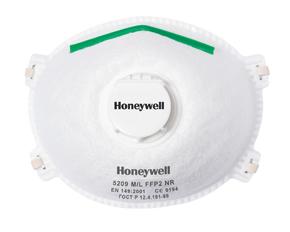 Deutschland ARTIKEL-NUMMER: 1007224 Filtrierende Halbmaske Honeywell 5209 M/L der Schutzklasse FFP2 Überblick Artikelnummer 1007224 Programm Filtrierende Halbmasken Produktlinie Formmasken Marke
