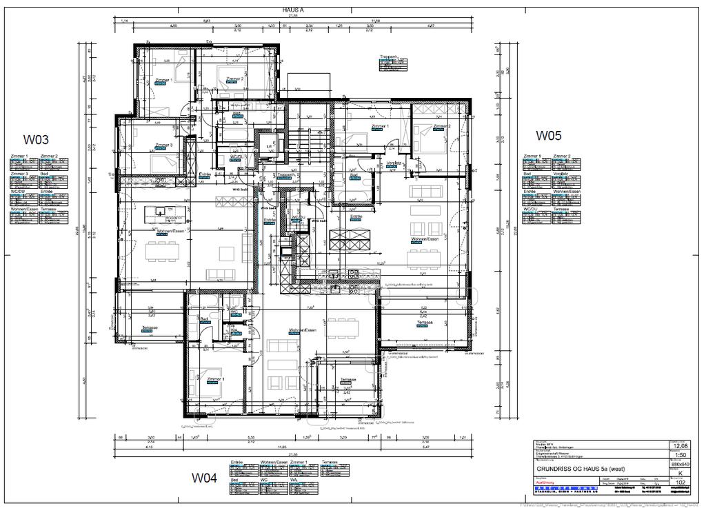 WOHNUNG W03 Haus West WOHNUNG W04 Haus West WOHNUNG W05 Haus West Zimmer: 4.5 Zimmer Zimmer: 2.5 Zimmer Zimmer: 3.5 Zimmer Wohnfläche: 114.9 m2 Wohnfläche: 81,1 m2 Wohnfläche: 101.2 m2 Balkon: 11.