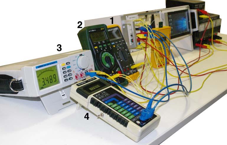 Stromversorgung LM335 (VCC = 5 V) 4 Digitalthermometer für NiCR-Ni-Fühler