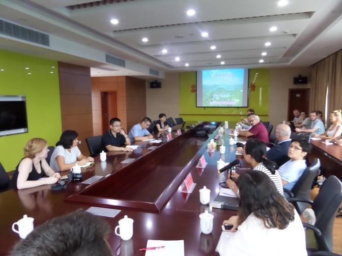 Exkursionen Environmental management in the urban agglomeration of Shanghai, China Vom 16. bis 19. Juli fand, geleitet von Univ.-Prof. Dr.