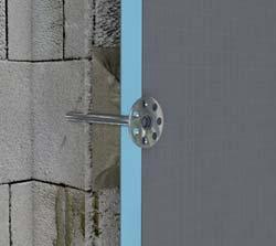 Rešitve z uporabo gradbenih plošč Polaganje na neravne podlage Pri izrazito neravnih stenah se uporablja wedi gradbene plošče