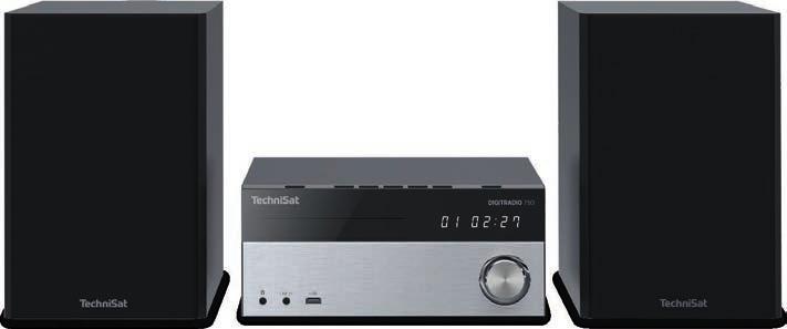 179,99 * DIGITRADIO 750 `CD-Player ` mit MP3-Funktion ` `USB-Schnittstelle zur MP3-Wiedergabe `Bluetooth-Audiostreaming ` (Empfang) Das DIGITRADIO 750 sorgt für große Unterhaltung auf kleinstem Raum.