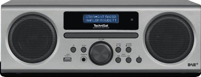 149,99 * TECHNIRADIO DIGIT CD BT Das TECHNIRADIO DIGIT CD BT steht für Radiounterhaltung in kristallklarer DAB+ Qualität für die ganze Familie.