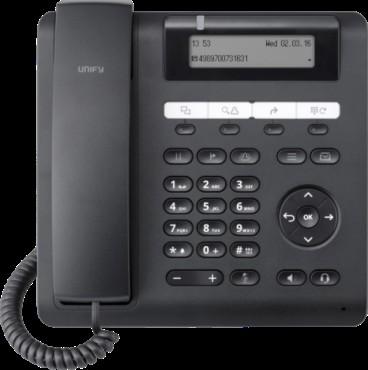 OpenScape Desk Phone CP200/CP205 Funktionsreiches Tischtelefon mit hervorragender Audio Qualität. Ideal für Arbeitsplätze mit UC-/CTI-Unterstützung.