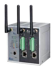 IEEE 802.11 WLAN DVW-W02W2-E2 Komplette Übertragungsschnittstelle: 2-Port GbE + 2-Port RS-232 / 422 / 485 Konform zu IEEE 802.