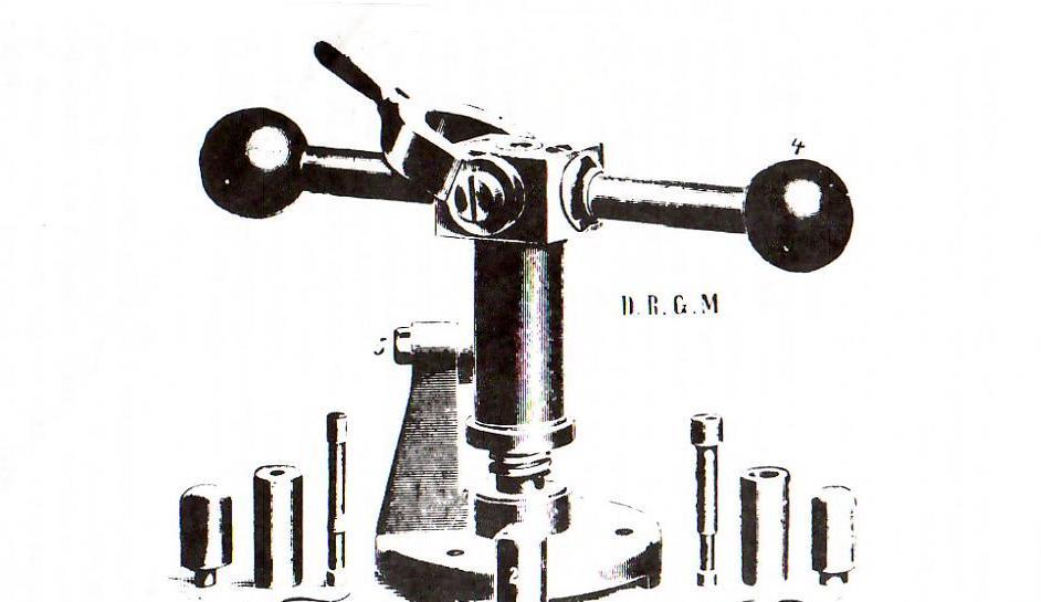 4.2.2.4 Presskrafterzeugung mittels Schraubenspindel Vor älteren Schraubenpressen zeichnete sich die Konstruktion der Firma G. I.