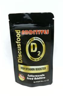 Additiv D2 High Vitamin Booster - Ergänzungsfuttermittel für Zierfische Vitamine und Provitamine zum Verbessern von Fischfutter. Zur Anreicherung von Frost- Futtermischungen.