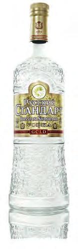 907 Award RUSSIAN STANDARD»GOLD«Vodka, 1 L 23,50