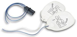 297,00 Kinder, röntgendurchlässige multifunktionale Kissenelektrode, zur Defibrillation XL+, MRx / XL / XLT (im AED Mode nur für Erwachsene), FR3 / FRx / FR2 / FR2+, Kardioversion, Pacing und EKG