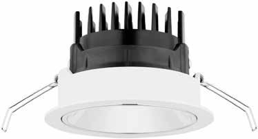 Sia The SIA range of downlights has been designed to maximise user comfort.