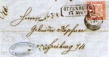 16 Datum: 1862?.12.15 Stempel : Typ 2(104 14) schwarz. Tarif : 3 Kr. Einheitstaxe Leitweg : Bahnpost Reg. Nr.