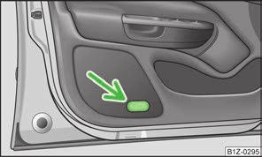 Ak ostanú dvere otvorené alebo ak sa spínač A nachádza v polohe, zhasne vnútorné svetlo v priebehu 10 minút, aby sa nevybil akumulátor vozidla.
