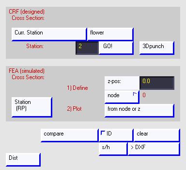 COPRA FEA Ergebnisse In COPRA RF konstruierte Querschnitte wählen Von COPRA FEA RF