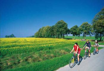 Radtipps Radtour SüdlicheSeenrunde Bahnanschluss: In Wesenberg, Mirow und Zirtow können Sie bequem abkürzen und in den Zug steigen Streckenlänge:42 km Streckencharakter: überwiegend