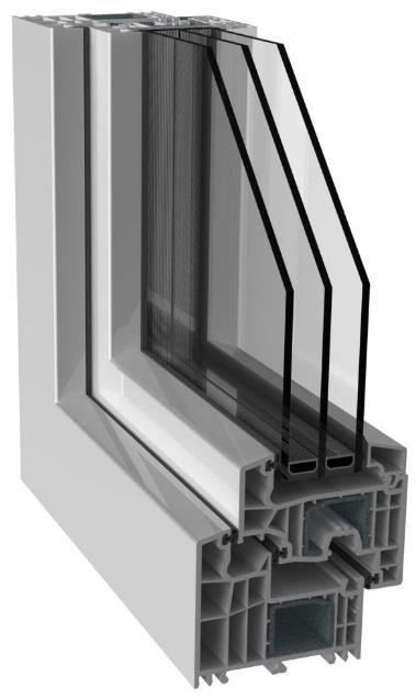 26 4.4 TROHADIL Tvornica prozora i vrata Trohadil bazira izradu svojih proizvoda iz PVC (poli vinil klorida) materijala, drva i aluminija.