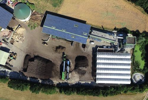Ecorecyclage AG Vorzeigeanlage beim Genfersee Mit der Produktion von Biogas und Kompost verfügt die Ecorecyclage AG in Lavigny VD über langjährige Erfahrung.