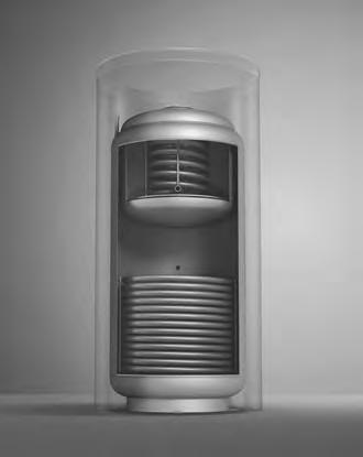 geostor VIH RW 300 Vsebniki sanitarne vode klasični cilindrični vsebnik povečana površina spiralnega izmenjevalca omogoča dobre prenose toplote prostornina vsebnika 285l dobra toplotna izolacija, ki