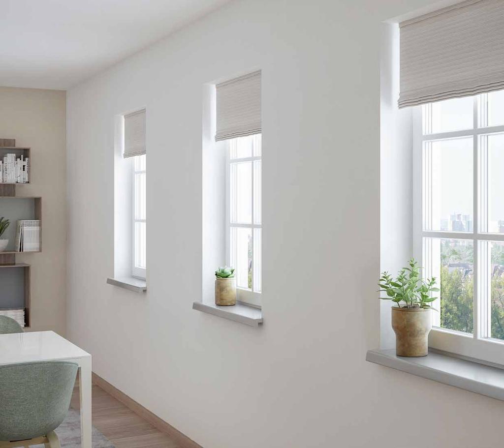 passen die Fensterbänke optimal in Sanierungs- und Neubauobjekte.