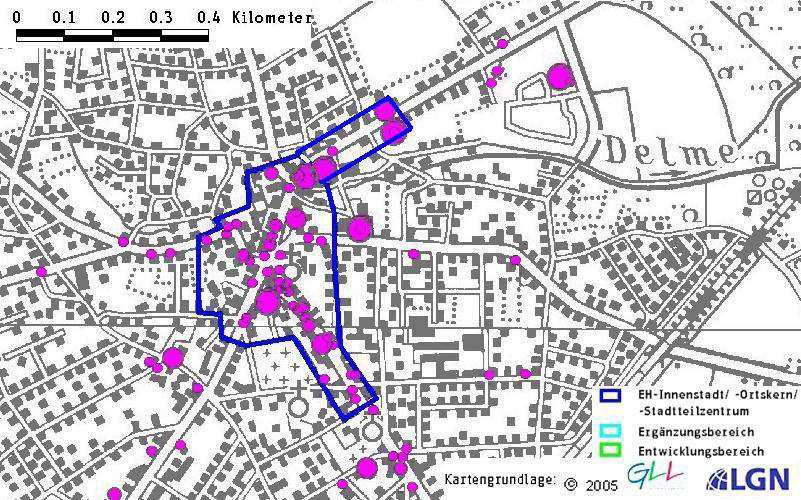 Der geltende Flächennutzungsplan der Stadt Syke sieht Barrien als