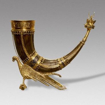 Raitenau (1587-1612),1602, Material / Technik: Gold, Email, Höhe: 22,5 cm, Ex S.S.P.S.A.
