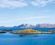Zwei Inselschönheiten am Rande der Welt Sie folgen den Fjorden bis Bjerkvik und zu den Vesterålen und Lofoten.