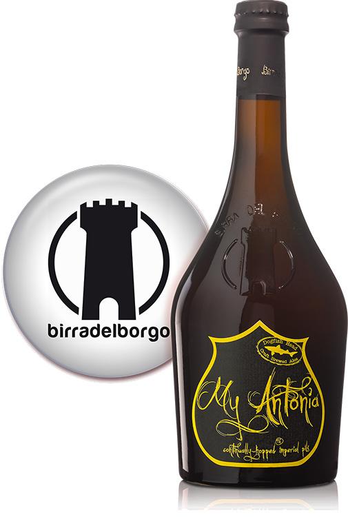 MY ANTONIA Birra del Borgo Italien Imperial Pilsner 0,75 L 7,50 % vol. 19 Ein goldgelbes Bier aus Italien mit prächtiger Schaumkrone und 7,5 % vol. Alkohol.