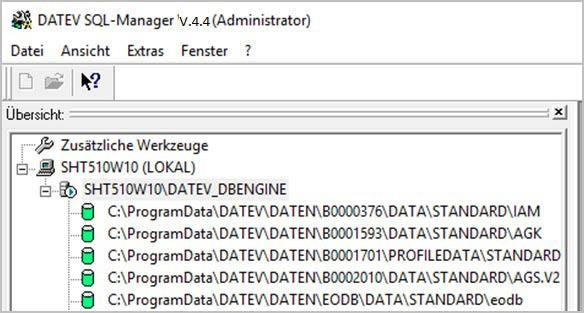 Wurde auf dem Rechner bereits eine Neuinstallation ab den DATEV-Programmen 11.0 / DATEV Mittelstand 6.
