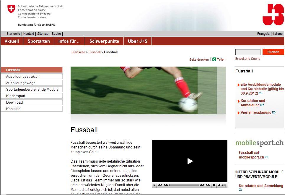 Neue Ausbildungsstruktur Fussball http://www.