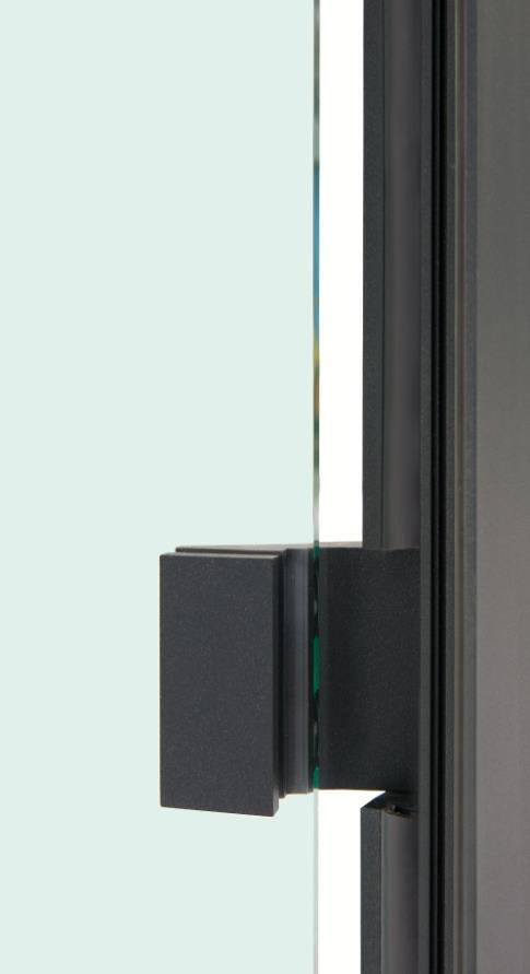 Zutritt UNIQUIN bietet Drehflügeltüren und Schiebetüren in Standard - oder Raumhöhe bis 3000 mm.