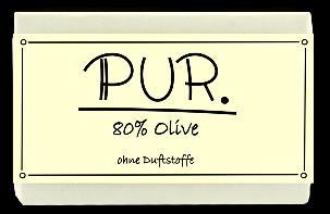 n S-BS1 Olivenseife "PUR" - 80 %