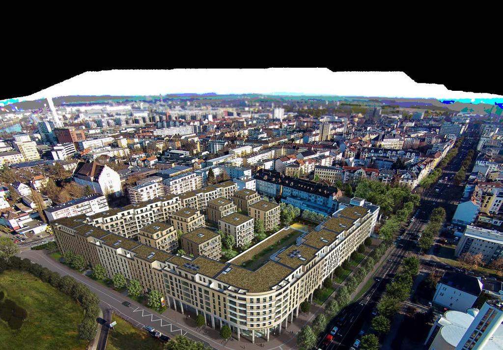 Offenbach: Standort mit vielen Vorteilen Lage und Umfeld des Neubauprojekts