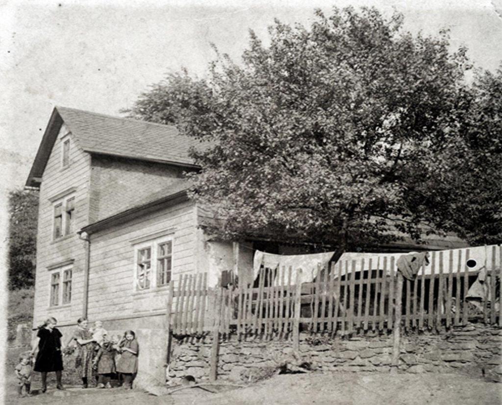 Zechenhaus der Grube Eisengarten (Standort X in der