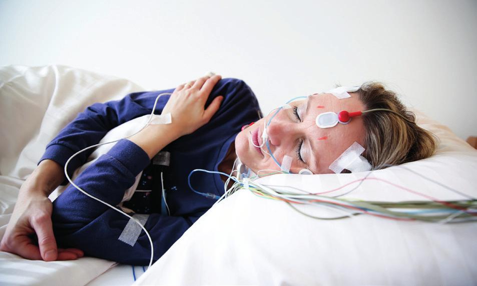 Diagnose aus dem Schlaflabor Bei Verdacht auf Vorliegen einer schlafbezogenen Atmungsstörung werden nach einem ambulanten Erstgespräch, für das vorab diverse Fragebögen beantwortet werden,