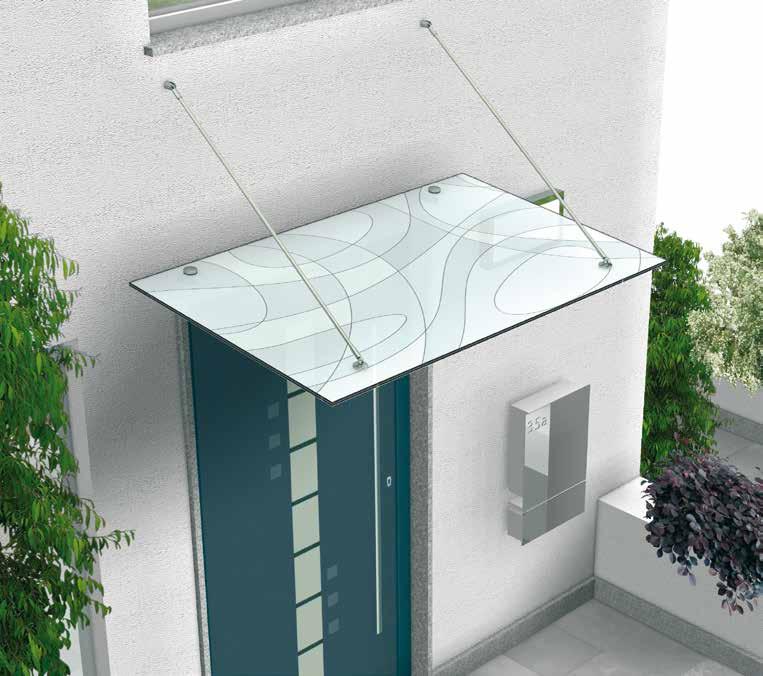 Vordachsysteme Die Visitenkarte Ihres Hauses Starke Wirkung und dezentes Design den Vordächern von DURABIL gelingt es, beides miteinander zu vereinen.